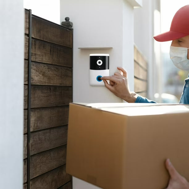 Timbre Inalámbrico Con Cámara Hd Y Wifi